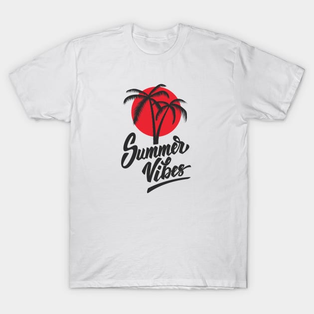 SUMMER VIBES TSHIRT T-Shirt by KAMISAA